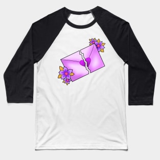 loveletter (purple) Baseball T-Shirt